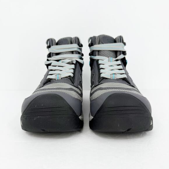 KEEN Womens Utility Reno Mid KBF Work Boot US 7.5 Grey Waterproof Comp Toe NIB - Picture 9 of 14
